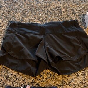 Black lululemon Athletic Shorts